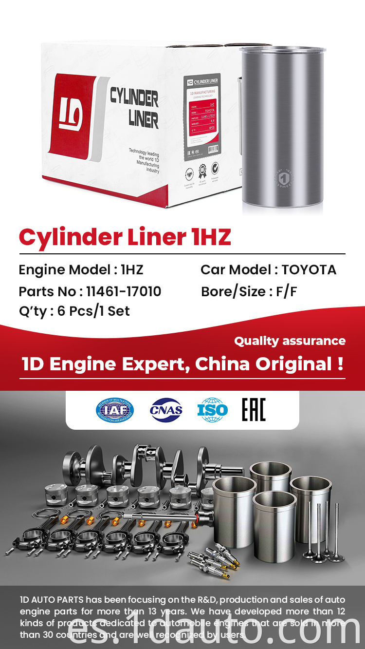 Toyota Engine Cylinder Liner 